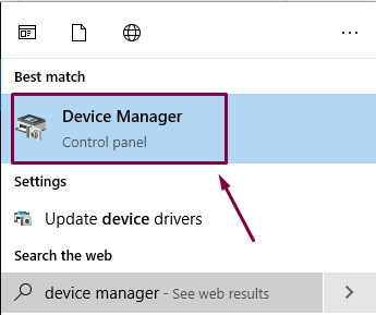 Device Manager for Graphics fix on Windows