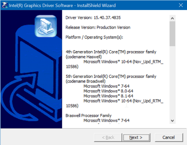 Install your Graphics card driver