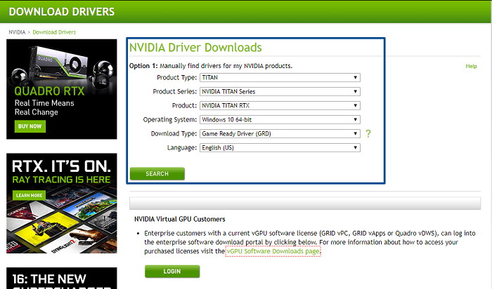 Download-Drivers-NVIDIA