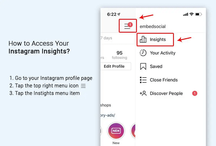 View story analytics through your profile-1