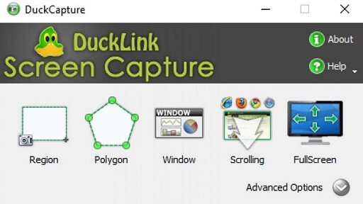 DuckCapture- best free snipping tool for Windows