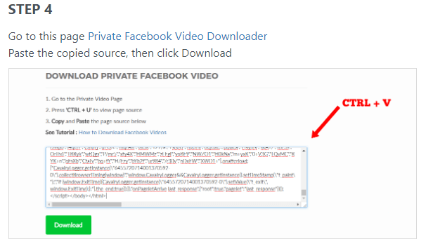 Tips to download Facebook Private Videos VIA getfvid - 2