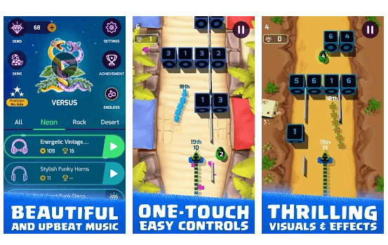 Snake VS Block Game