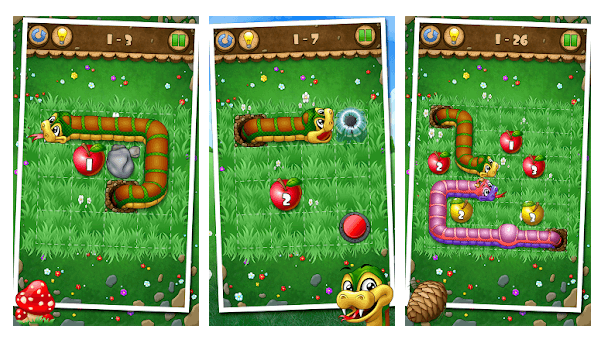 Snakes And Apples - Best Snake games for Android 