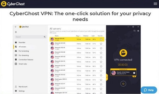 CyberGhost VPN- VPN with Windows 10