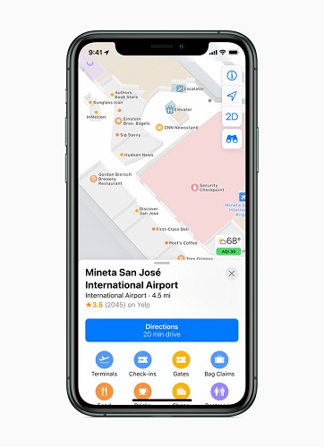 Apple Rolls Out a new redesigned map for All Users in the USA-4