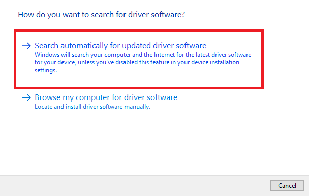 Try using Device Manager