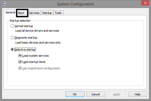 Run Your PC in Safe Mode - System Configuration