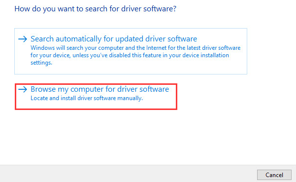 Update the Lenovo Keyboard Driver with device manager