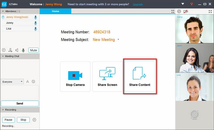 ezTalks Meetings