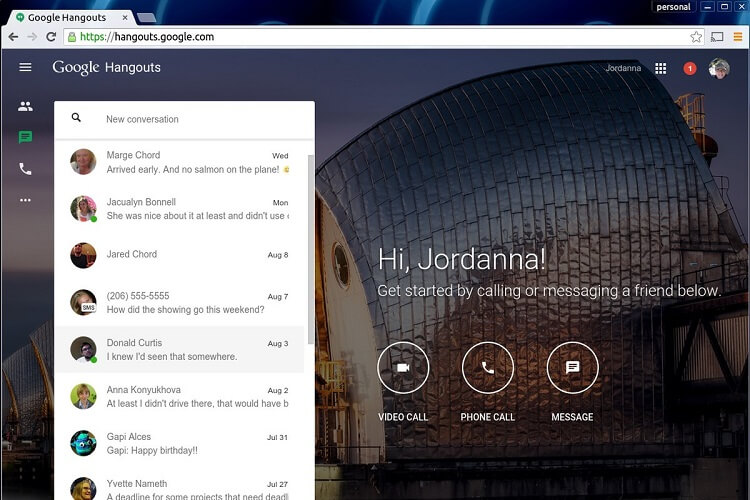Google Hangouts