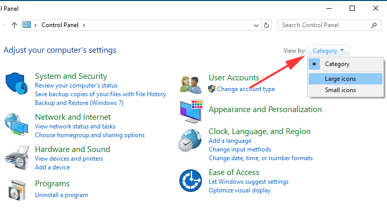Use the troubleshooter