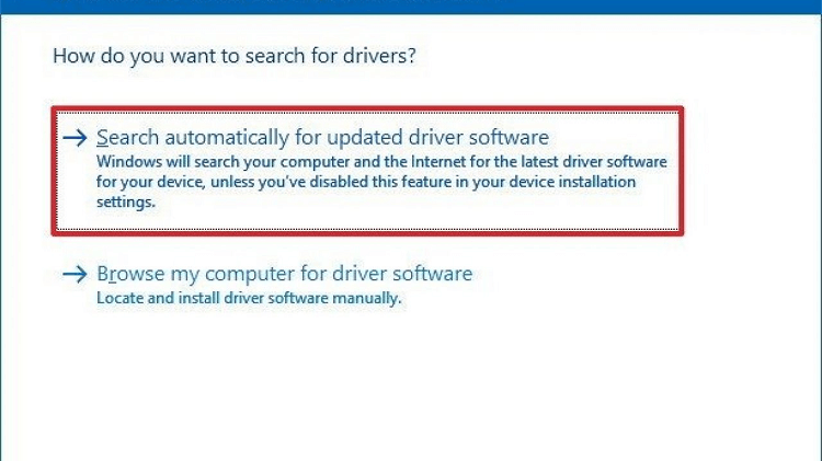 Install Webcam Drivers from Device Manager
