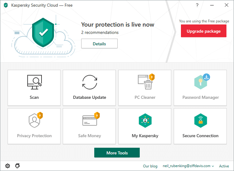Kaspersky Security Cloud Free