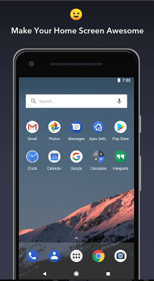 Apex Launcher- The Best Android Launcher App