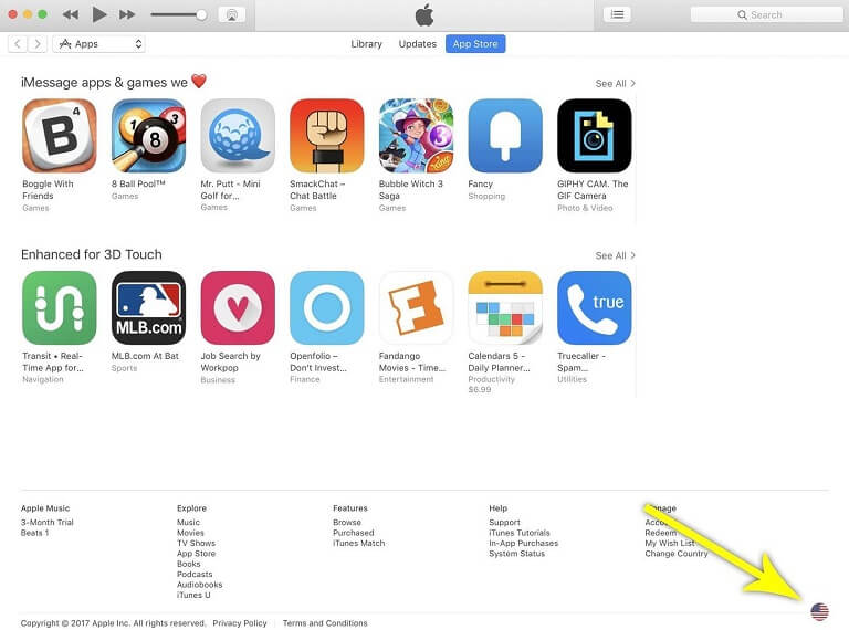 itunes app store