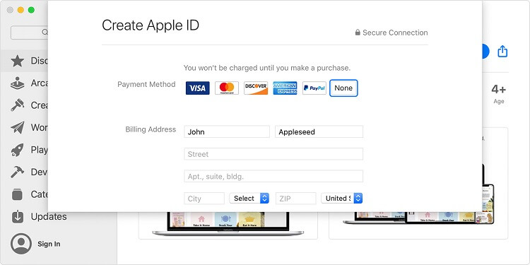 macos-catalina-app-store-create-apple-id-payment-method-none