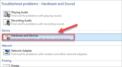 hardware and device