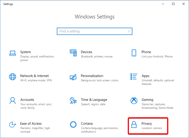 Change the diagnostic and usage data settings