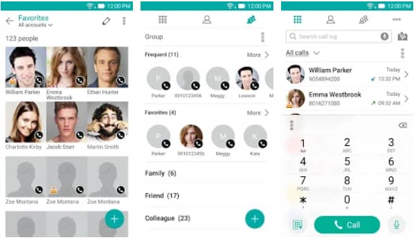 ZenUI Dialer & Contacts