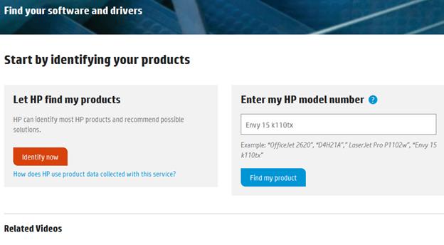 HP ProBook Drivers from official website