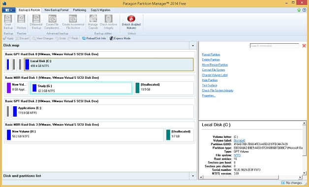 Paragon Partition Manager