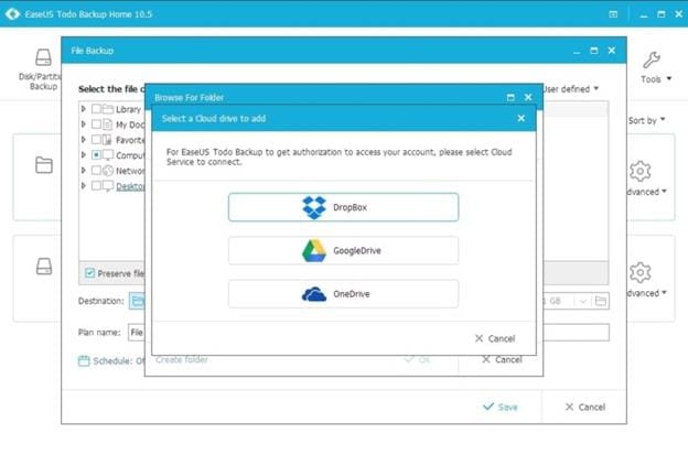 EaseUS Todo Backup Free