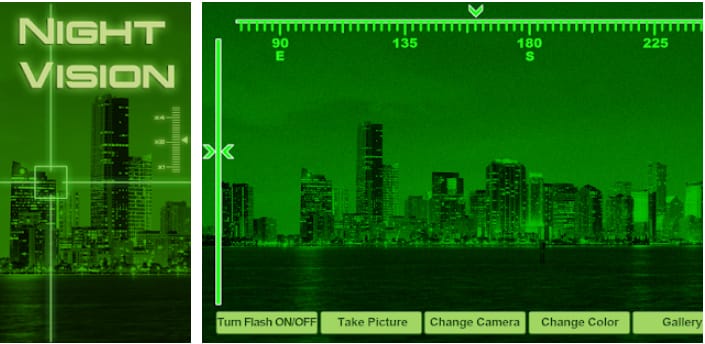 Night Vision simulator