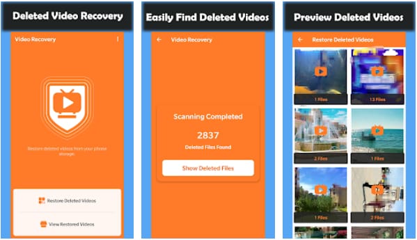 Deleted Video Recovery - Restore Deleted Videos