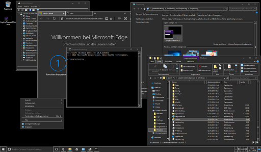GreyEve Theme - best windows 10 themes free download