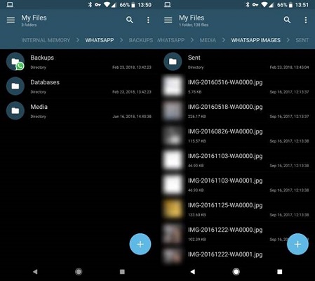 WhatsApp Images folder