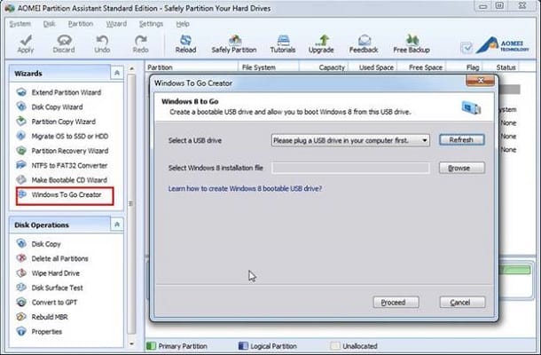 AOMEI partition assistant