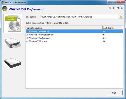 WINtoUSB professional