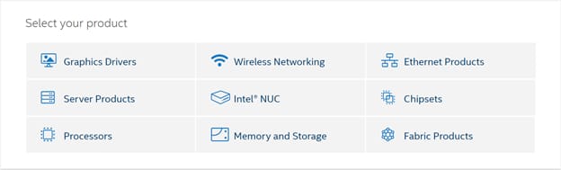 select intel product