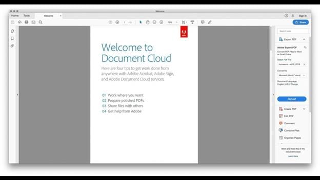 acrobat pdf reader mac