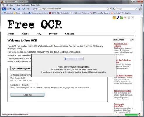 Free Online OCR