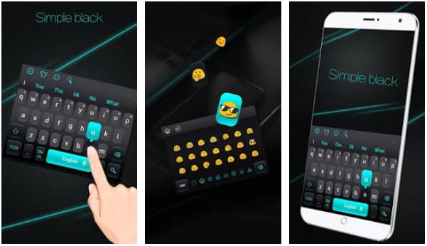 Simple Black Keyboard