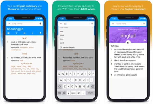 Dictionary - English