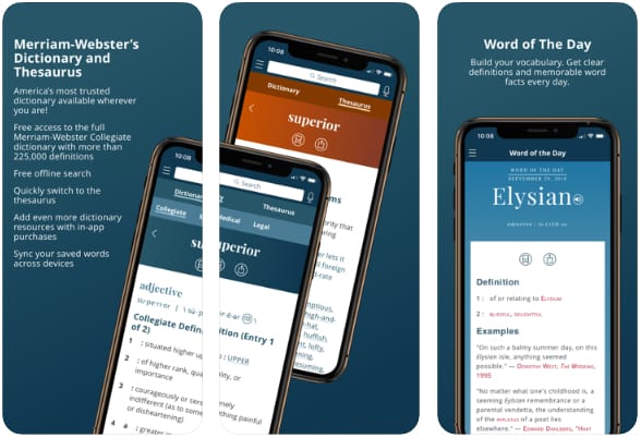 Dictionary - Merriam Webster