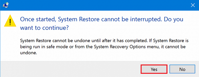 Carry out a system restore-3