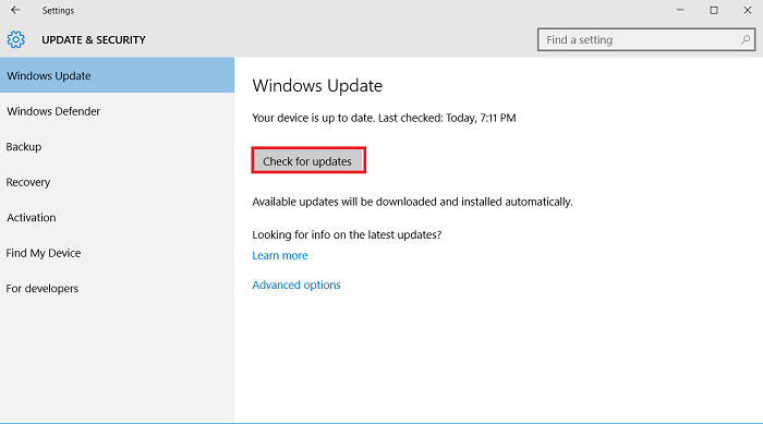 Update your Windows version-2