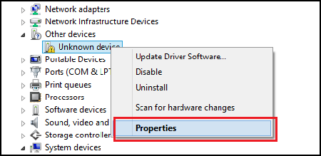 Download Driver Using Device Manager to Fix Unknown Device Error