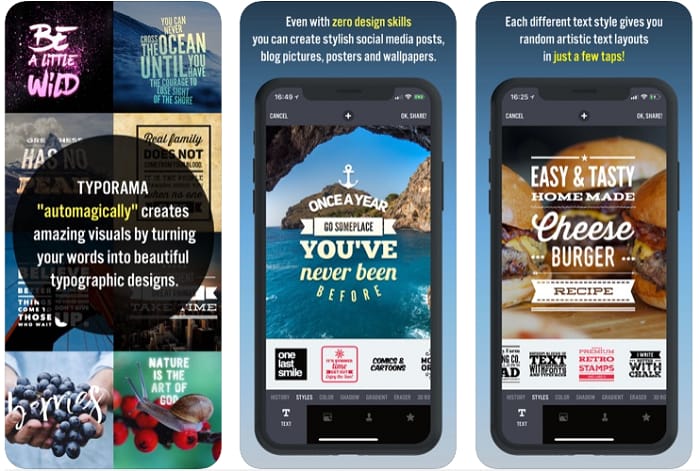 Typorama - Text on Photo Editor