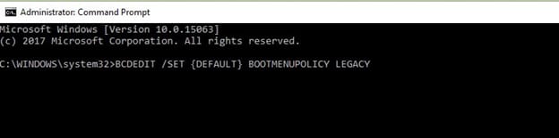 BCDEDIT command