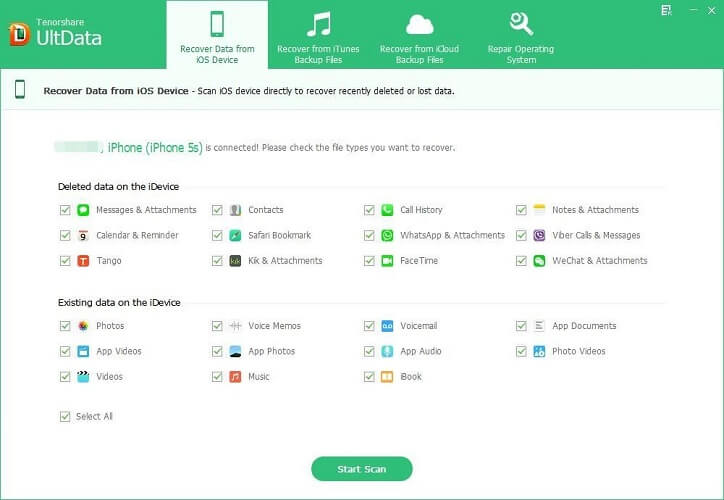 Tenorshare UltData