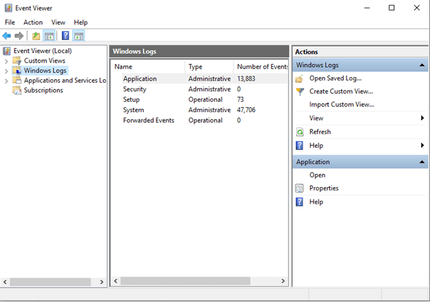 Expand Windows Logs