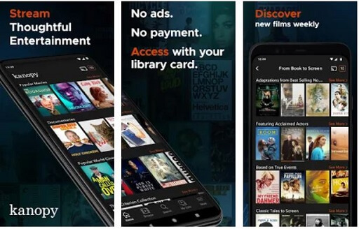 Kanopy- digital library-like app