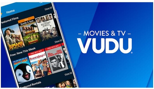 Vudu- best movie apps for Android