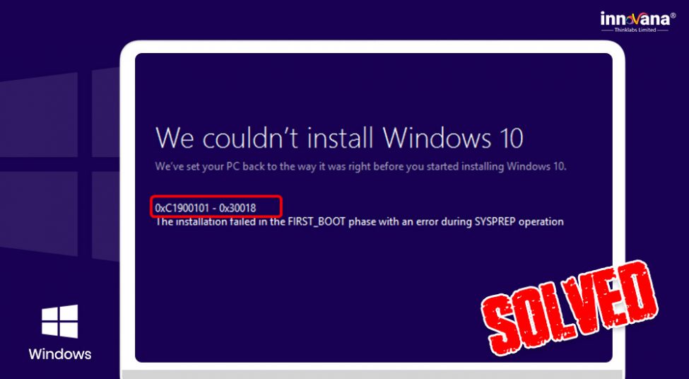 How to Fix 0xC1900101 Error When Installing Windows 10