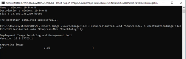 dism export-image file